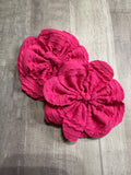 Cerise Cable Knit