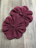 Bubblegum Bat Wavy Ribbed