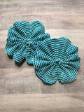 Ocean Drip Wavy Ribbed