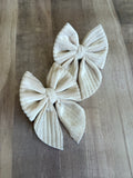 Vanilla Bean Ribbed Velvet
