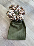 Forest Fern Ribbed Velvet