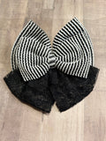 Frosted Stripes Wavy Ribbed