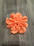 Neon Peach Lace