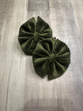 Forest Fern Ribbed Velvet