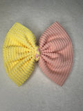 Peach Wavy Ribbed