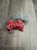 Diamond Glitter Pleated