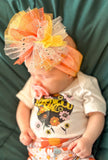 Candy Corn Cutie Ombré Mesh