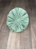 Mint waffle knit
