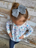 Glacier waffle knit