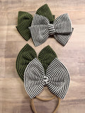 Frosted Stripes Wavy Ribbed