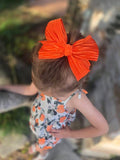 Blood Orange pleated