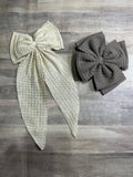 Desert Lily waffle knit
