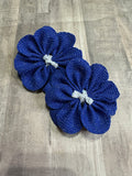 Azure Shimmer Ribbed Bullet