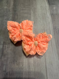 Neon Peach Lace