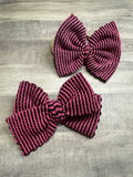 Bubblegum Bat Wavy Ribbed