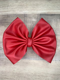 Crimson Crunch Matte Pleather