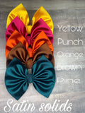 Orange Satin